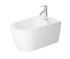 DURAVIT - ME by Starck Závesný bidet s prepadom,  s WonderGliss, biela 22881500001