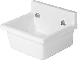 DURAVIT - Starck 3 Výlevka, 480x425 mm, bez otvoru na batériui, biela 0313480000