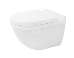 DURAVIT - Starck 3 Závesné WC s doskou SoftClose, biela 42250900A1