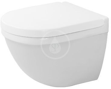 DURAVIT - Starck 3 Závesné WC, WonderGliss, biela 22270900001