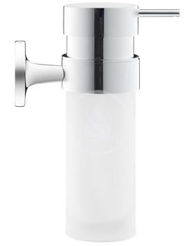 DURAVIT - Starck T Dávkovač mydla s držiakom, chróm/mliečne sklo 0099351000