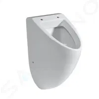 DURAVIT - Urinals Pisoár, zadný prívod, WonderGliss, biela 08233500001