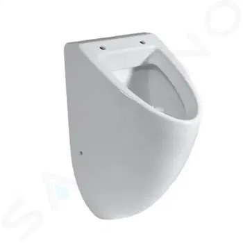 DURAVIT - Urinals Pisoár, zadný prívod, WonderGliss, biela 08233500001