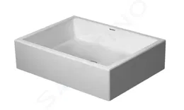 DURAVIT - Vero Air Umývadlová misa 500x380 mm, bez prepadu, bez otvoru na batériu, biela 2351500000