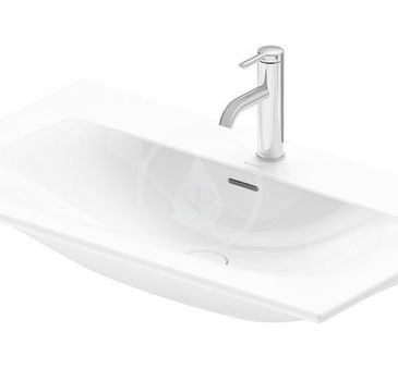 DURAVIT - Viu Umývadlo, 830x490 mm, s prepadom, s otvorom na batériu, biela 2344830000