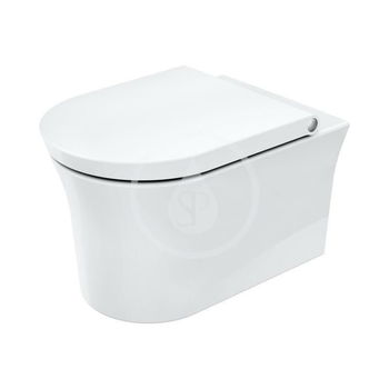 DURAVIT - White Tulip Závesné WC HygieneFlush, Rimless, HygieneGlaze, biela 2576092000