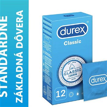 Durex Classic krabička SK distribúcia 12 ks