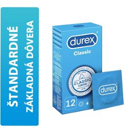 Durex Classic krabička SK distribúcia 12 ks