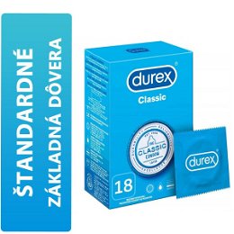 Durex Classic krabička SK distribúcia 18 ks
