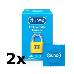 Durex Extra Safe krabička SK distribúcia 36 ks