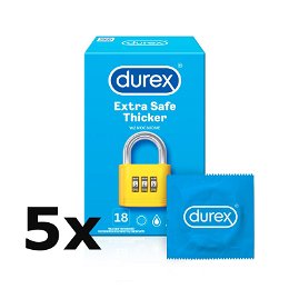 Durex Extra Safe krabička SK distribúcia 90 ks