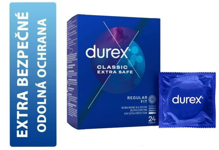 Durex Extra Safe krabička SK distribúcia 96 ks