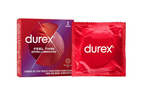 Durex Feel Intimate krabička SK distribúcia 3 ks