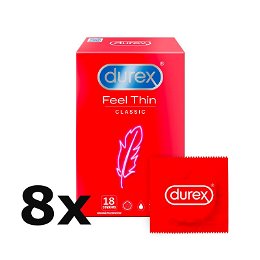 Durex Feel Thin krabička SK distribúcia 144 ks