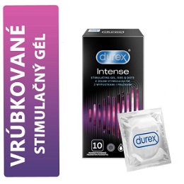Durex Intense Orgasmic krabička SK distribúcia 10 ks
