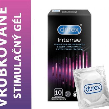 Durex Intense Orgasmic krabička SK distribúcia 10 ks