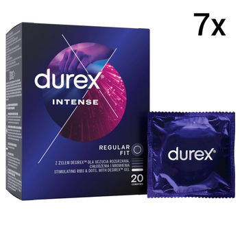 Durex Intense Orgasmic krabička SK distribúcia 140 ks