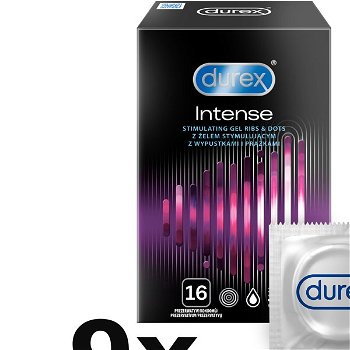 Durex Intense Orgasmic krabička SK distribúcia 144 ks