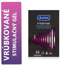 Durex Intense Orgasmic krabička SK distribúcia 16 ks