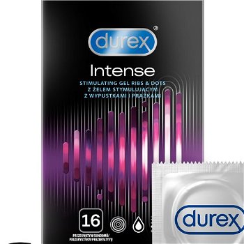Durex Intense Orgasmic krabička SK distribúcia 96 ks