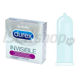 Durex iNViSiBLE Extra Lubricated 3 ks