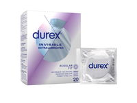 Durex Invisible Extra Lubricated krabička SK distribúcia 20 ks