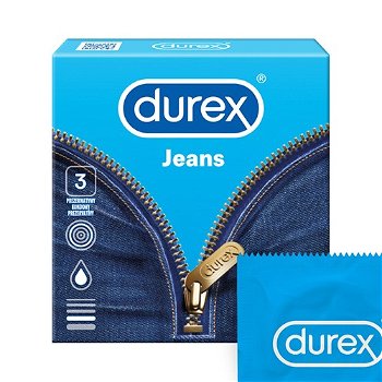 Durex Jeans krabička SK distribúcia 3 ks