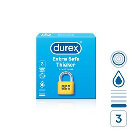 Durex Kondomy Extra Safe 3 ks