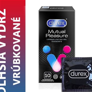Durex Mutual Pleasure krabička SK distribúcia 10 ks