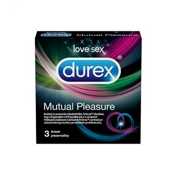 Durex Mutual Pleasure krabička SK distribúcia 3 ks