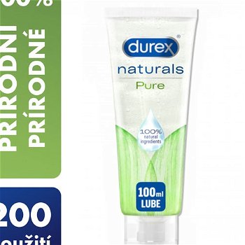 Durex Naturals lubrikačný gél 100 ml