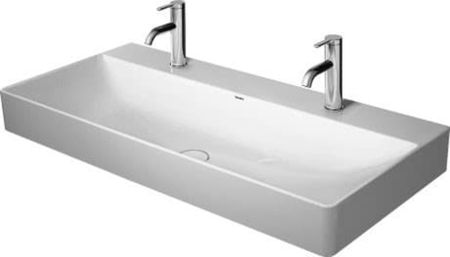 Dvojumývadlo Duravit DuraSquare 100x47 cm dva otvory pre batériu 2353100043