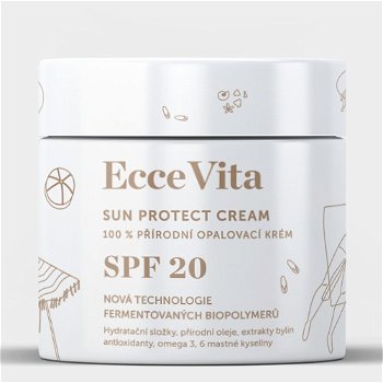 Ecce Vita Opaľovací krém Sun Protect SPF 20 200 ml