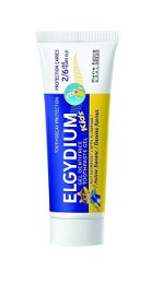 ELGYDIUM Gélová zubná pasta s fluorinolem a príchuťou banánu pre deti 2-6 rokov Kids 50 ml