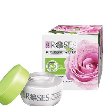 ELLEMARE Extra hydratačný denný pleťový krém Roses Bio Rose Water ( Hydrating Cream) 50 ml