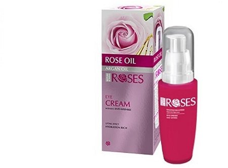 ELLEMARE Očný krém proti vráskam Argan and Roses ( Anti-Wrinkle Eye Cream) 30 ml