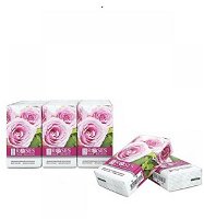 ELLEMARE Vonné papierové obrúsky Roses from Agiva 6 x 10 ks