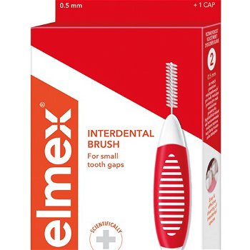 Elmex Medzizubná kefka ISO 2 - 0, 5 mm 8 ks