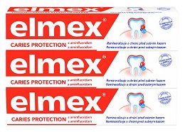 Elmex Zubná pasta Caries Protection 3 x 75 ml