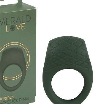 Emerald Love Luxurious Vibro Ring