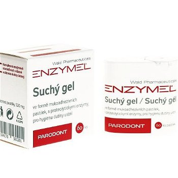 Enzymel ENZYMEL Parodont suchý gél pastilky 60 ks