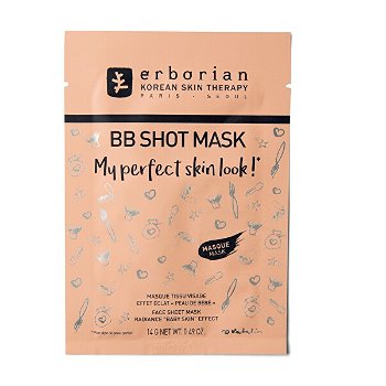 Erborian Rozjasňujúci pleťová maska BB Shot Mask (Face Sheet Mask) 14 g