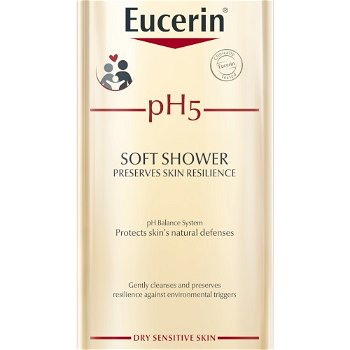 Eucerin Sprchový gél pH5 pre suchú a citlivú pokožku (Soft Shower Gel) 400 ml