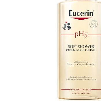 Eucerin Sprchový gél pH5 pre suchú a citlivú pokožku (Soft Shower Gel) 400 ml