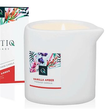 ExotiQ Massage Candle Vanilla Amber 200g