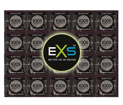 EXS Black Latex 30 ks