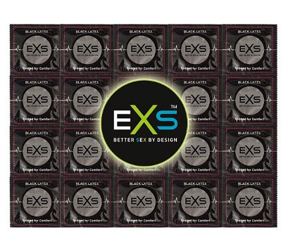 EXS Black Latex 500 ks