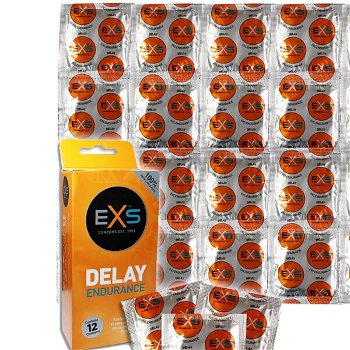 EXS Endurance Delay znecitlivujúce kondómy 144 ks