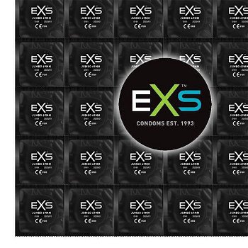 EXS Jumbo 69mm kondómy XXL 144 ks
