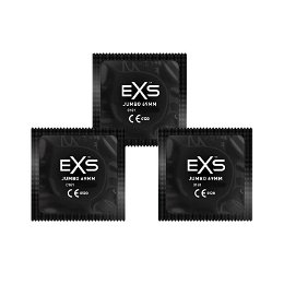 EXS Jumbo 69mm kondómy XXL 3 ks